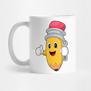 Pencil Mechanic Wrench Mug